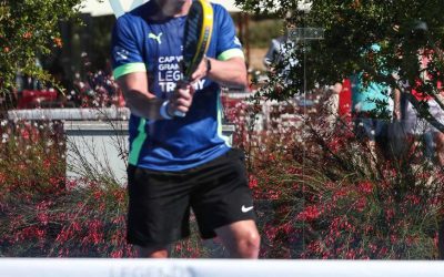 Keeper Takes To Padel